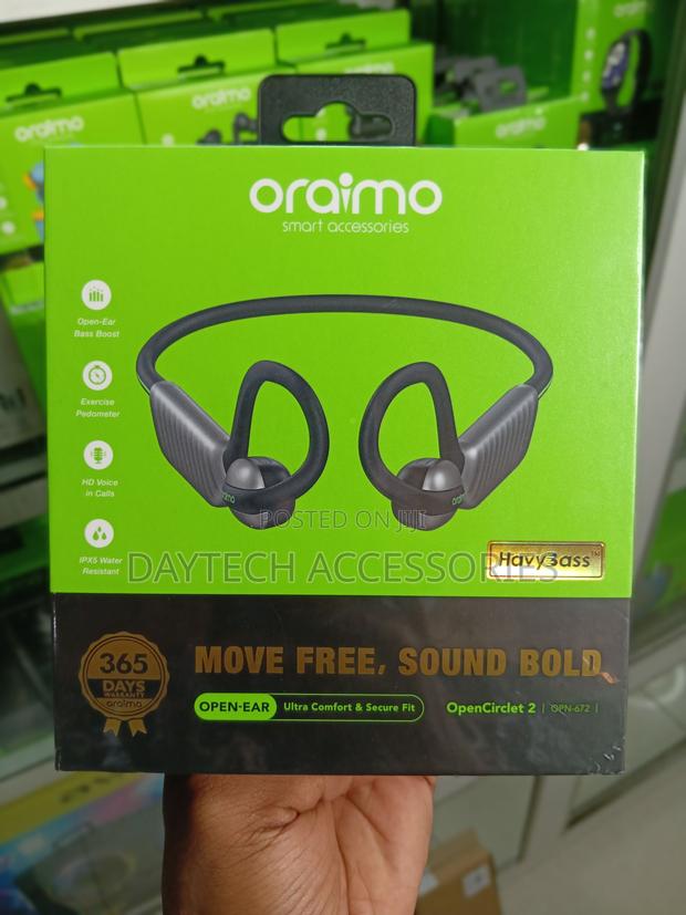 Oraimo OpenCircle 2 Open-Ear Bluetooth Headphones – HavyBass (OPN-672) - main view