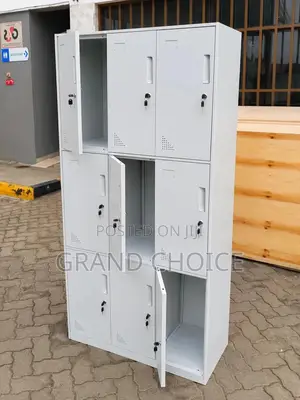9-Door Steel Locker Cabinet