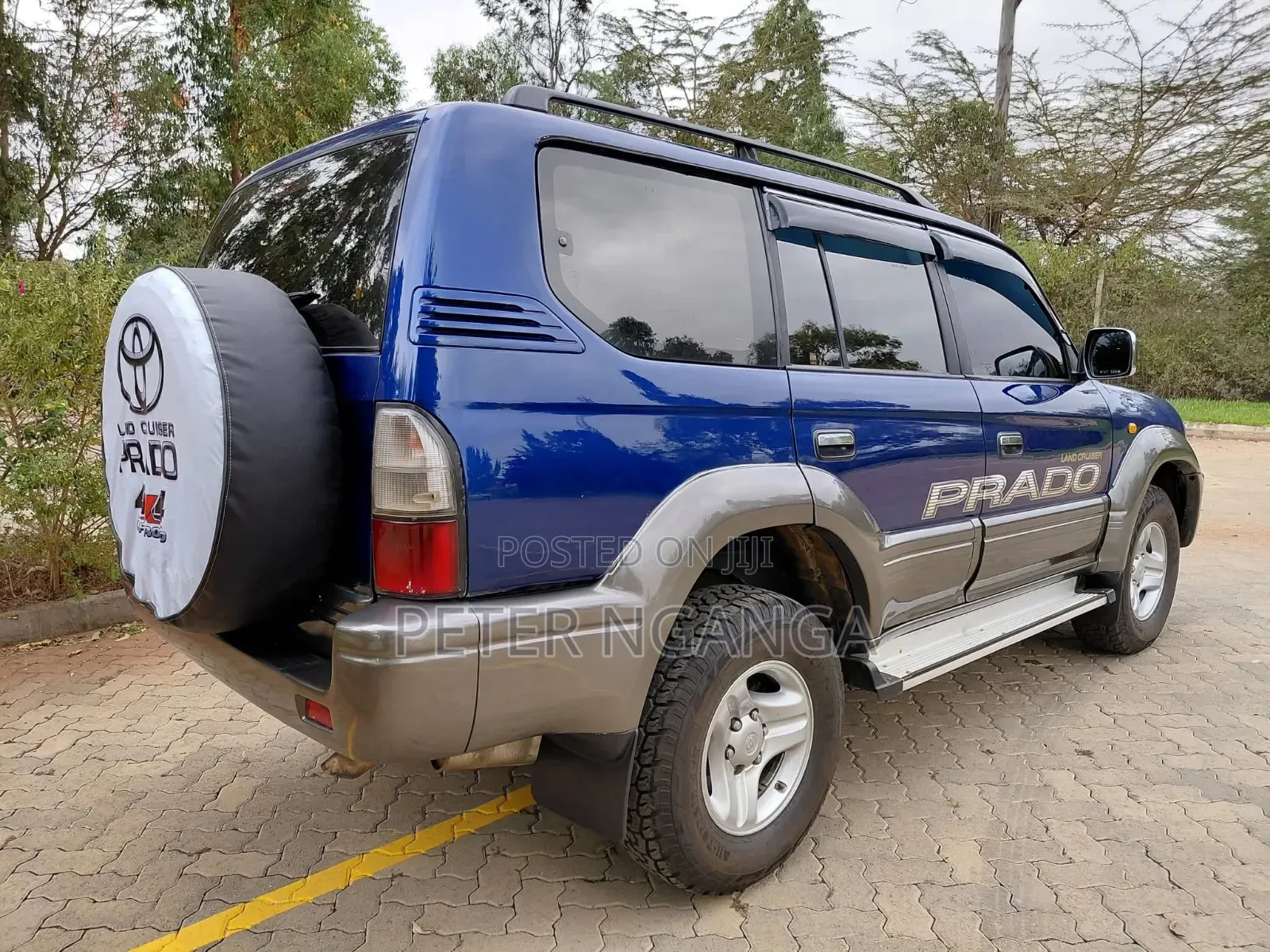Toyota Land Cruiser Prado 2000 Blue