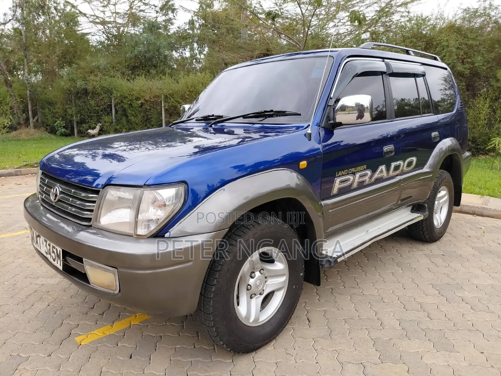 Toyota Land Cruiser Prado 2000 Blue