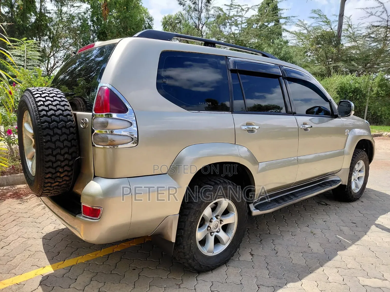Toyota Land Cruiser Prado 2003 Gold