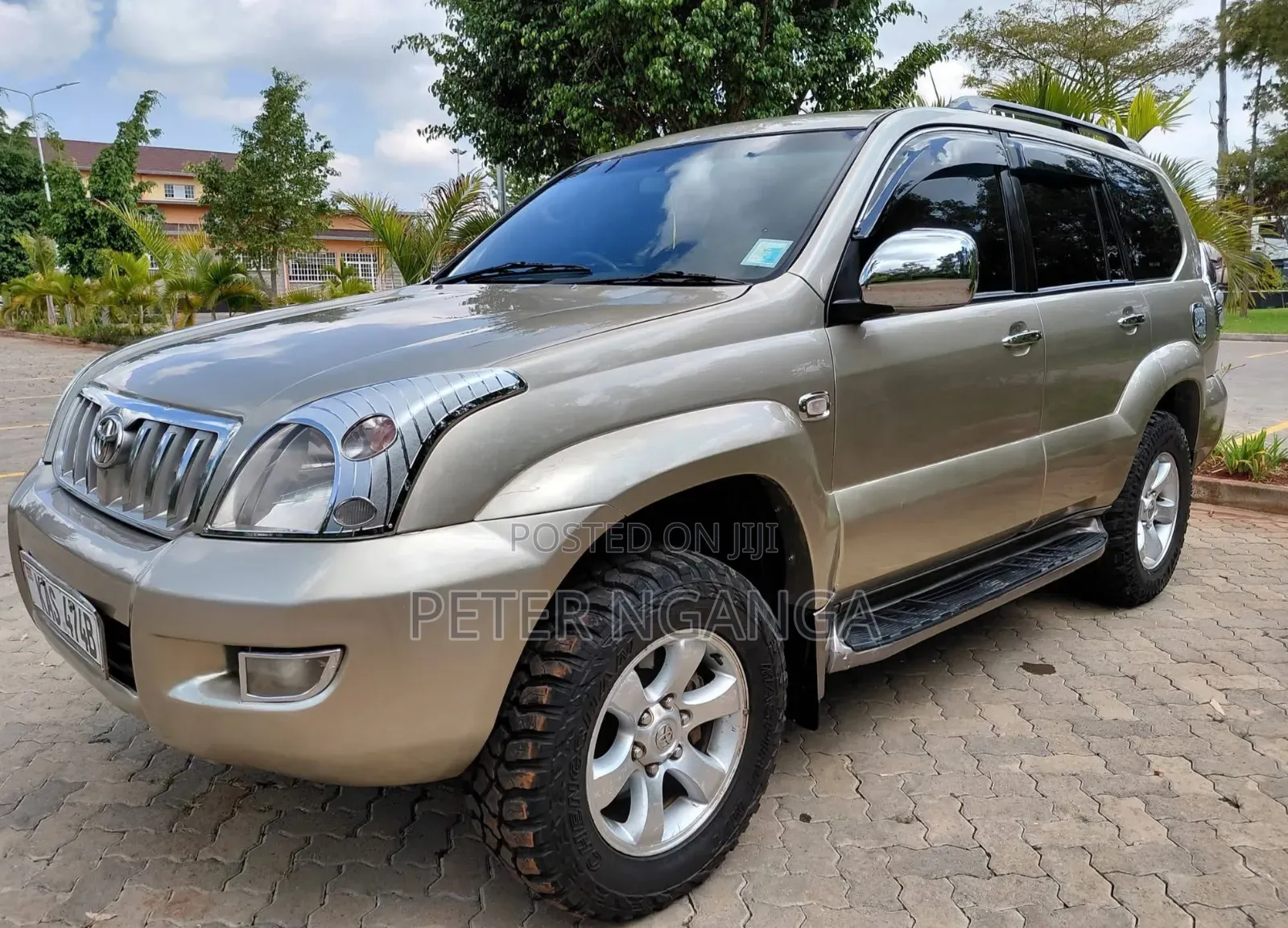 Toyota Land Cruiser Prado 2003 Gold