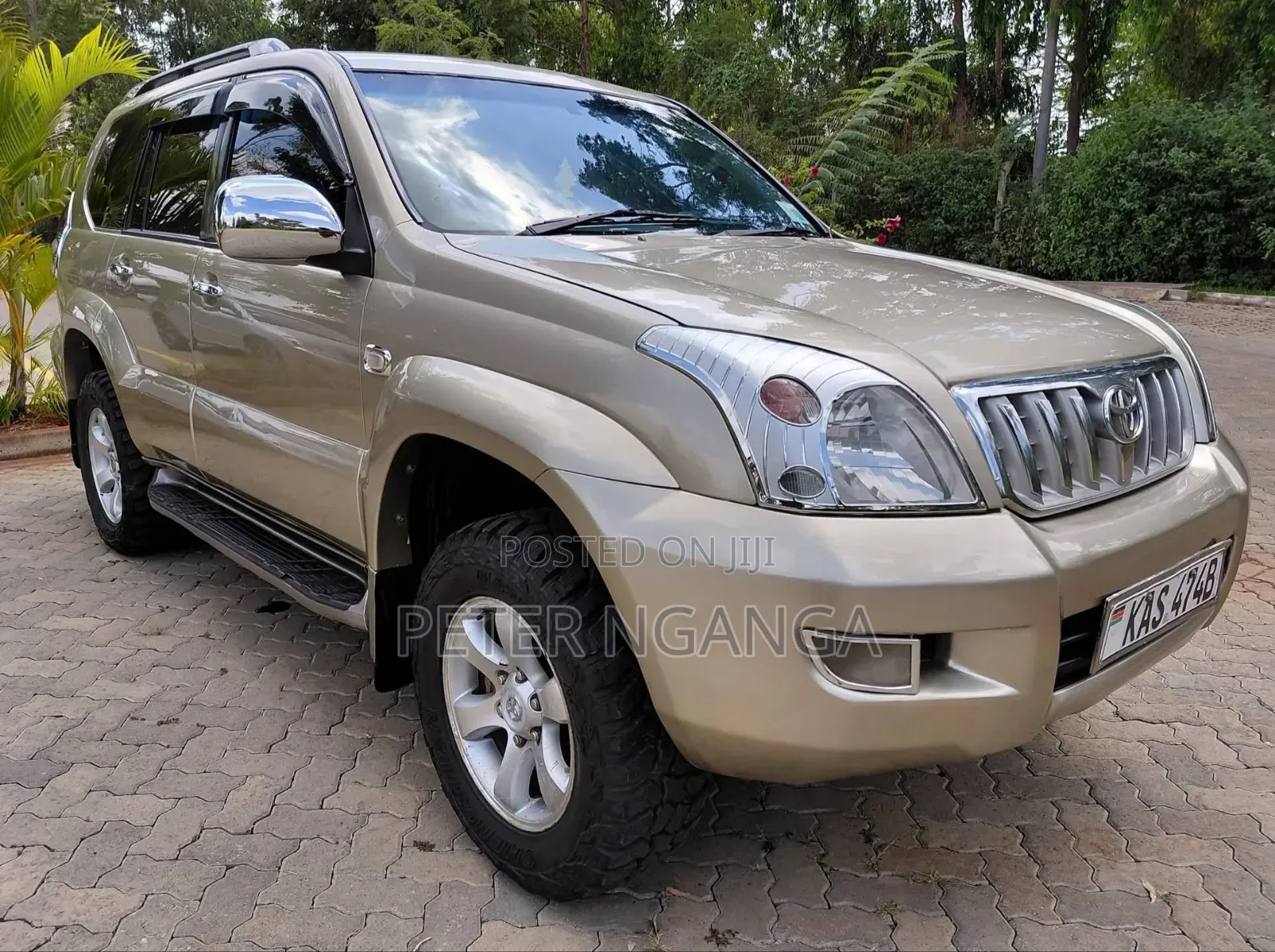 Toyota Land Cruiser Prado 2003 Gold