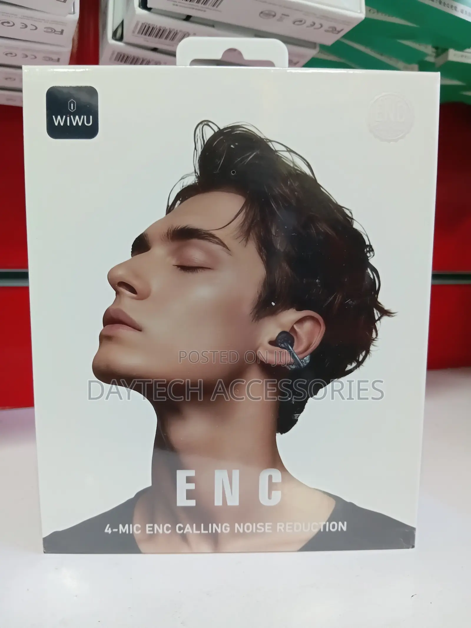 WiWU Rhythmo (Model Q301) Open-Ear Clip-on Wireless Earbuds