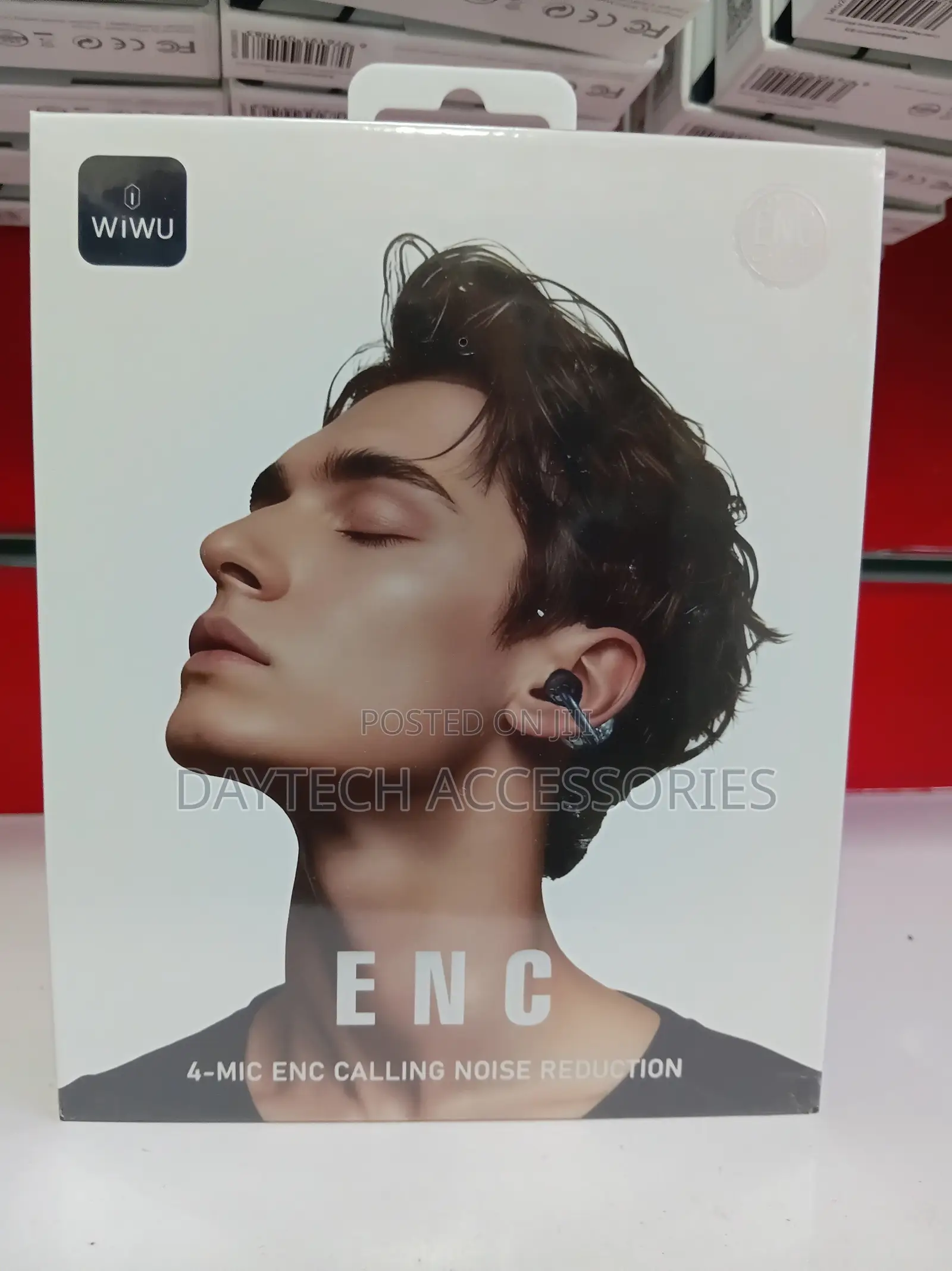 WiWU Rhythmo (Model Q301) Open-Ear Clip-on Wireless Earbuds