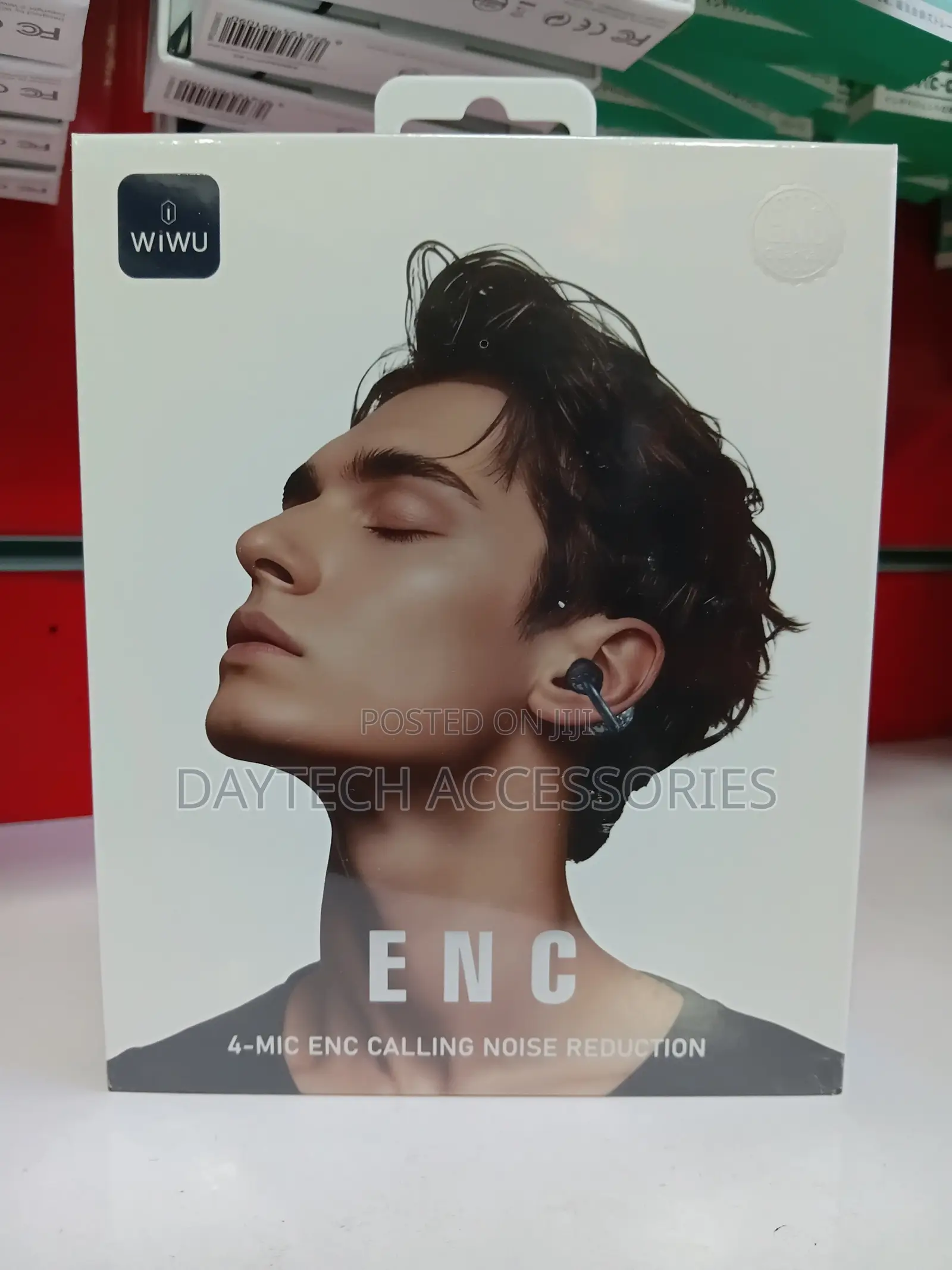WiWU Rhythmo (Model Q301) Open-Ear Clip-on Wireless Earbuds