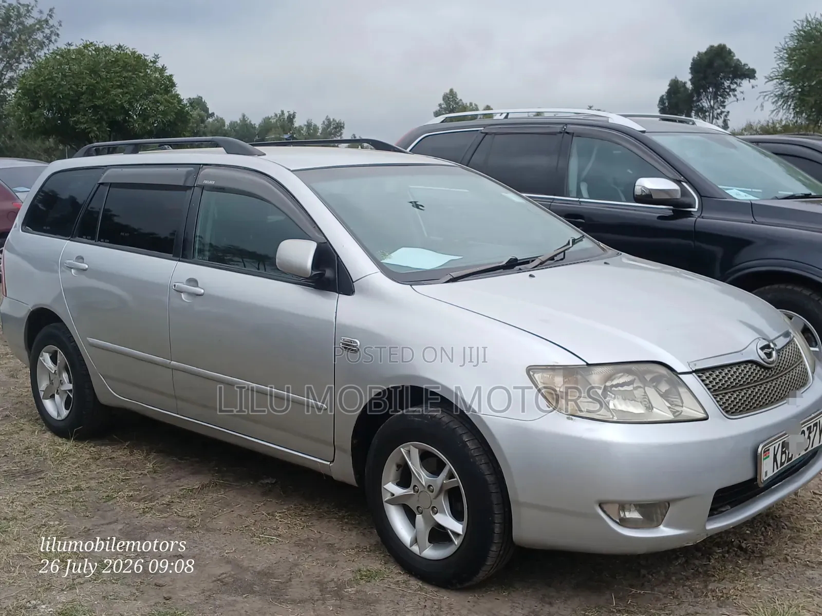 Toyota Corolla Fielder 2003 Silver