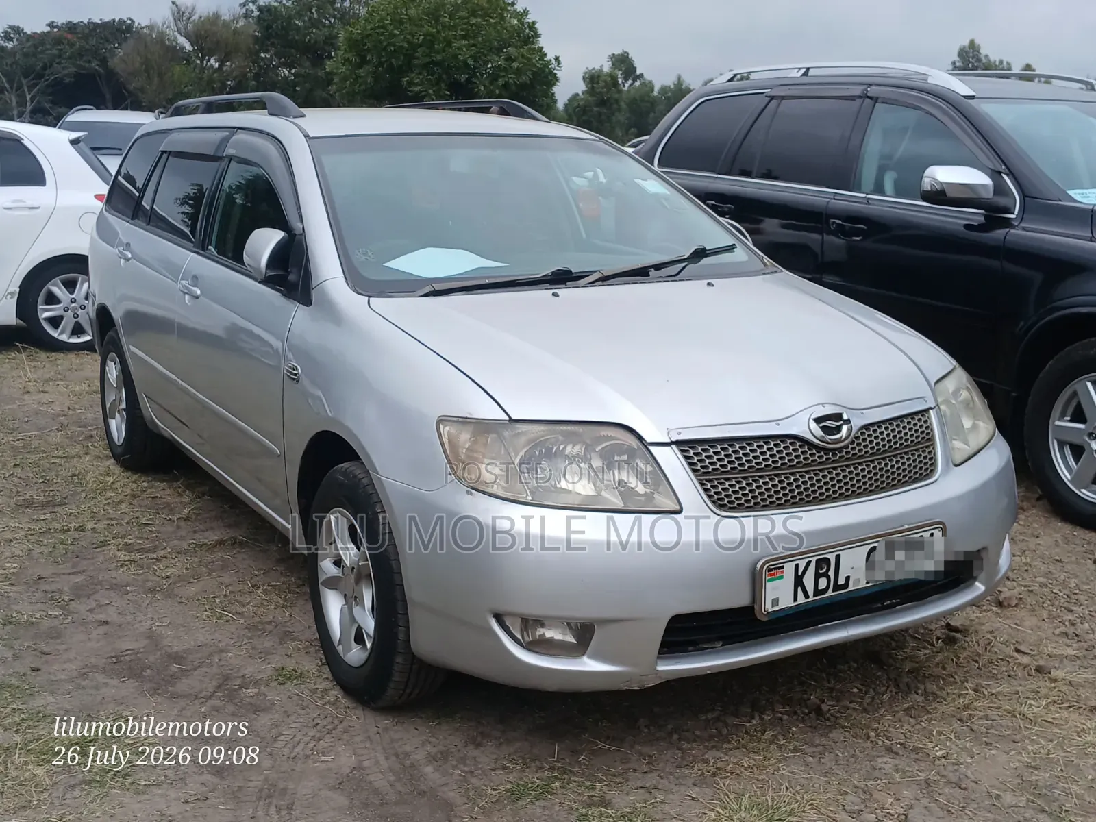 Toyota Corolla Fielder 2003 Silver