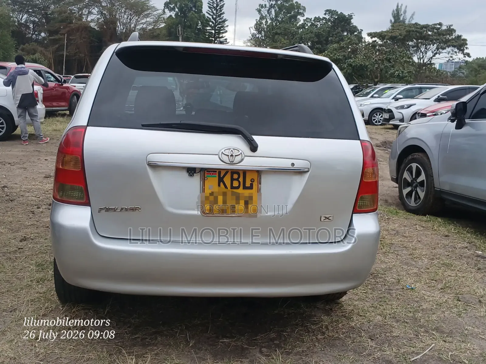 Toyota Corolla Fielder 2003 Silver