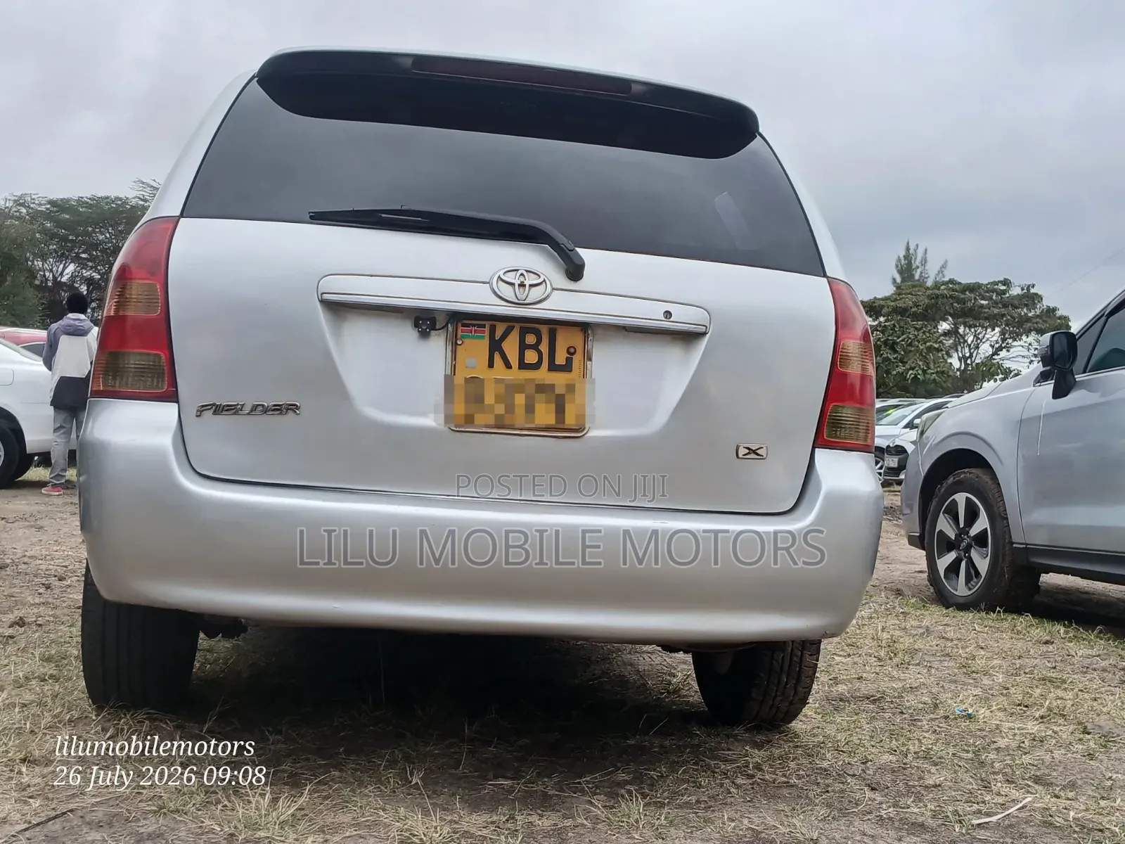 Toyota Corolla Fielder 2003 Silver
