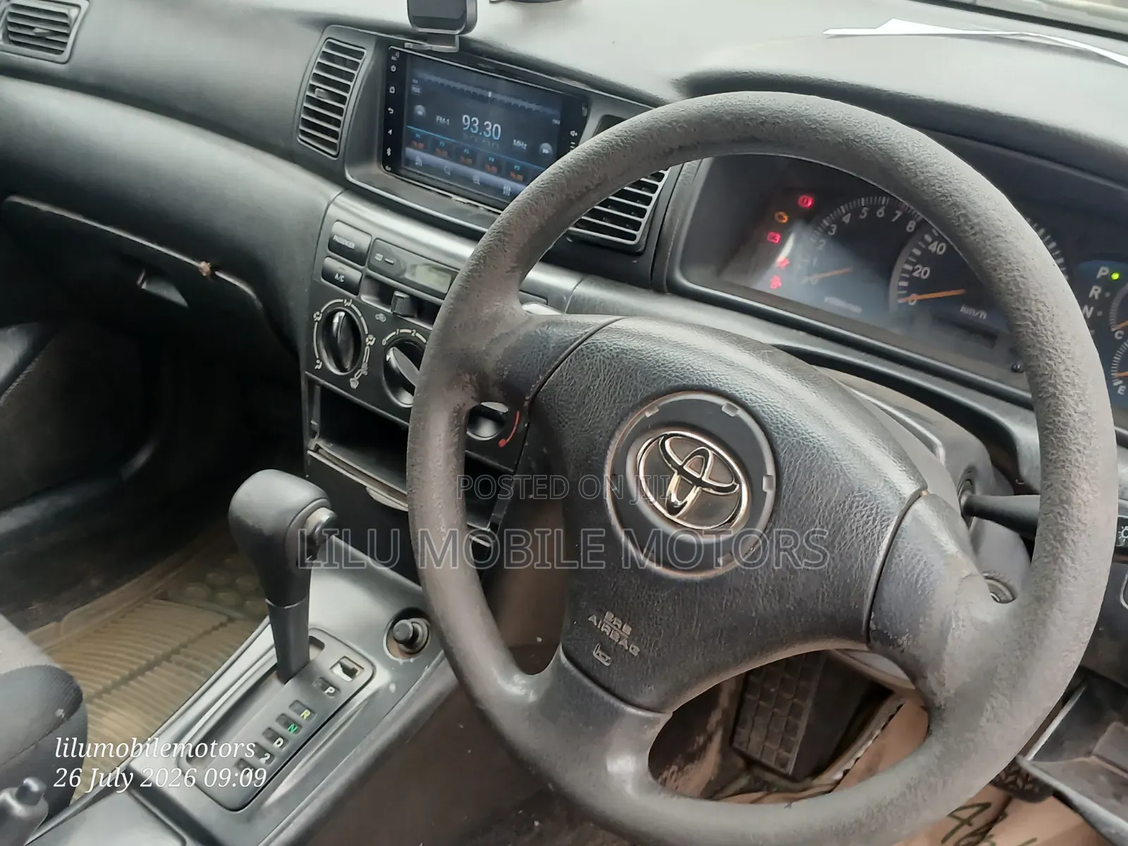 Toyota Corolla Fielder 2003 Silver