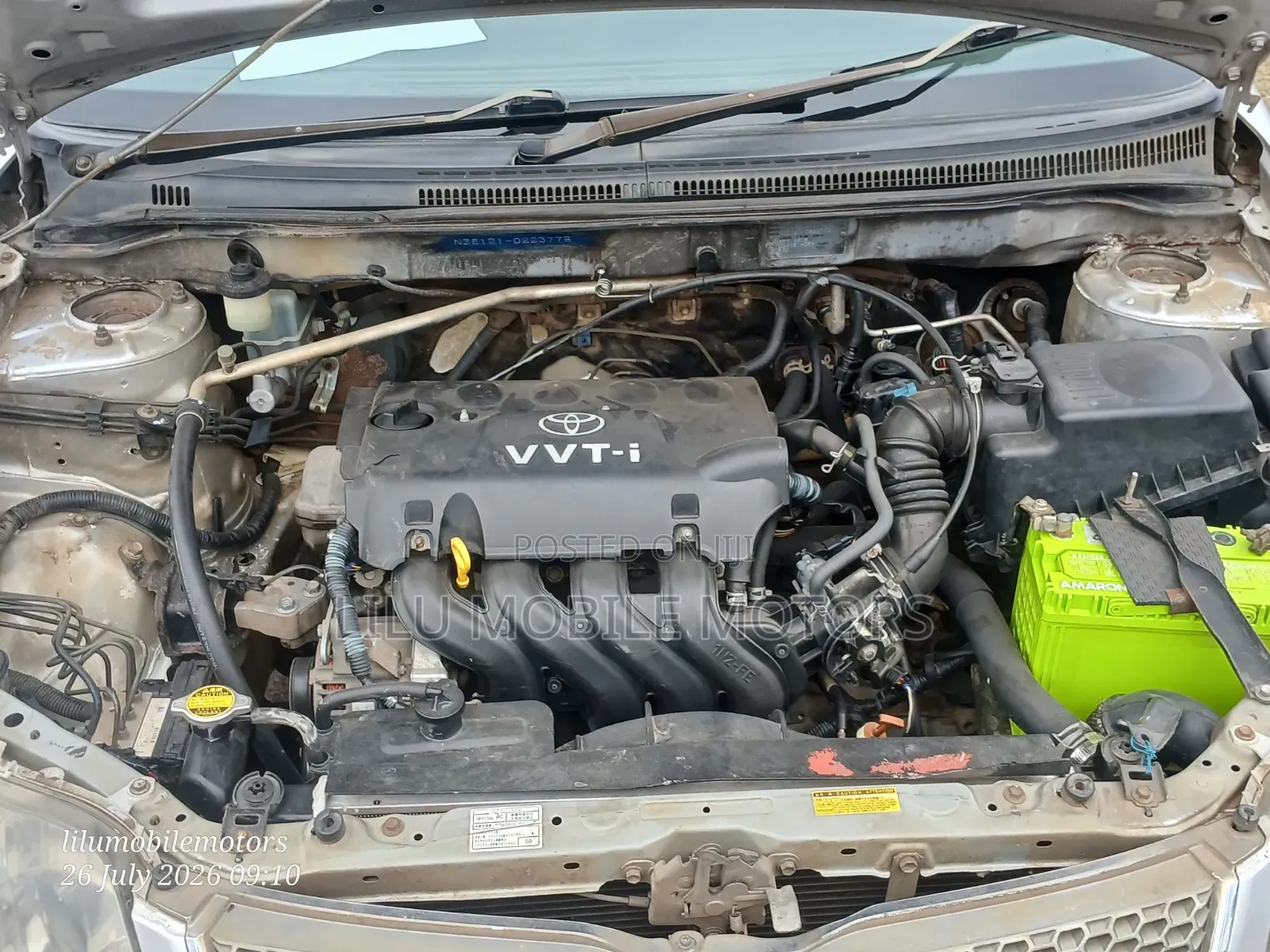 Toyota Corolla Fielder 2003 Silver