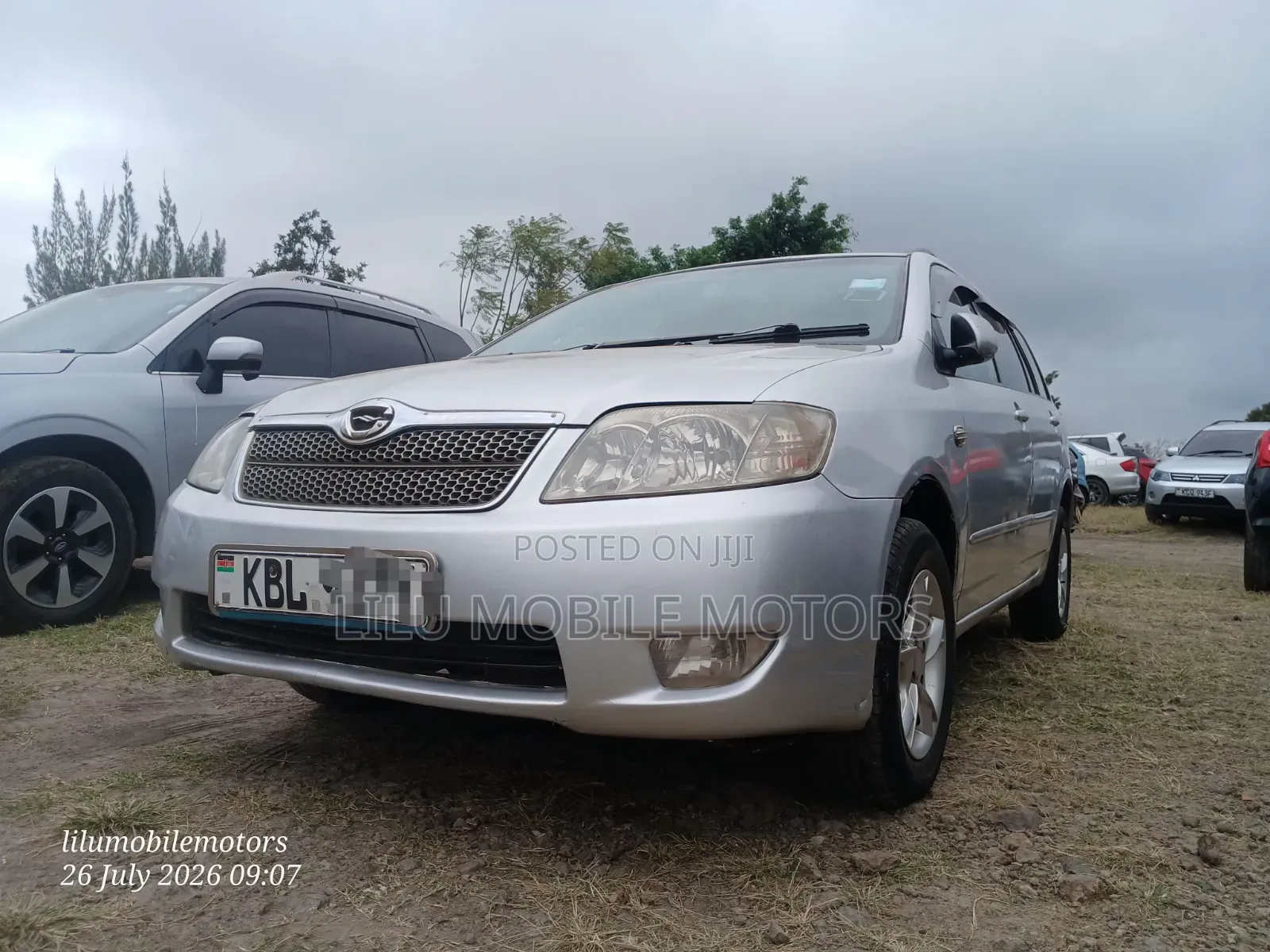 Toyota Corolla Fielder 2003 Silver