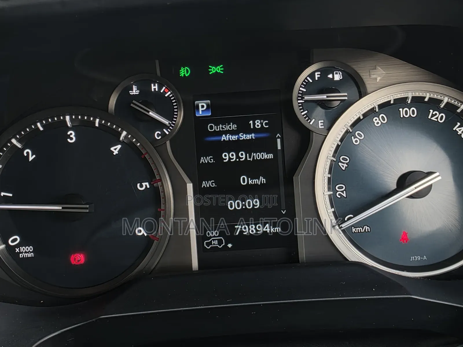 Toyota Land Cruiser Prado Kakadu 2019 Black