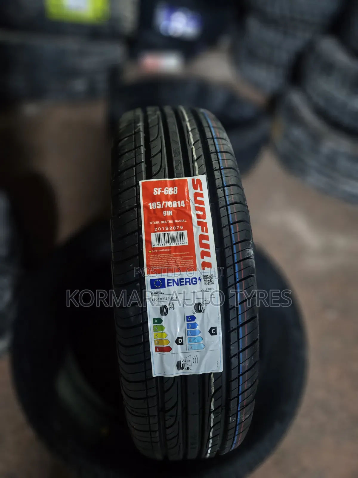 195/70r14 Sunfull Tyre