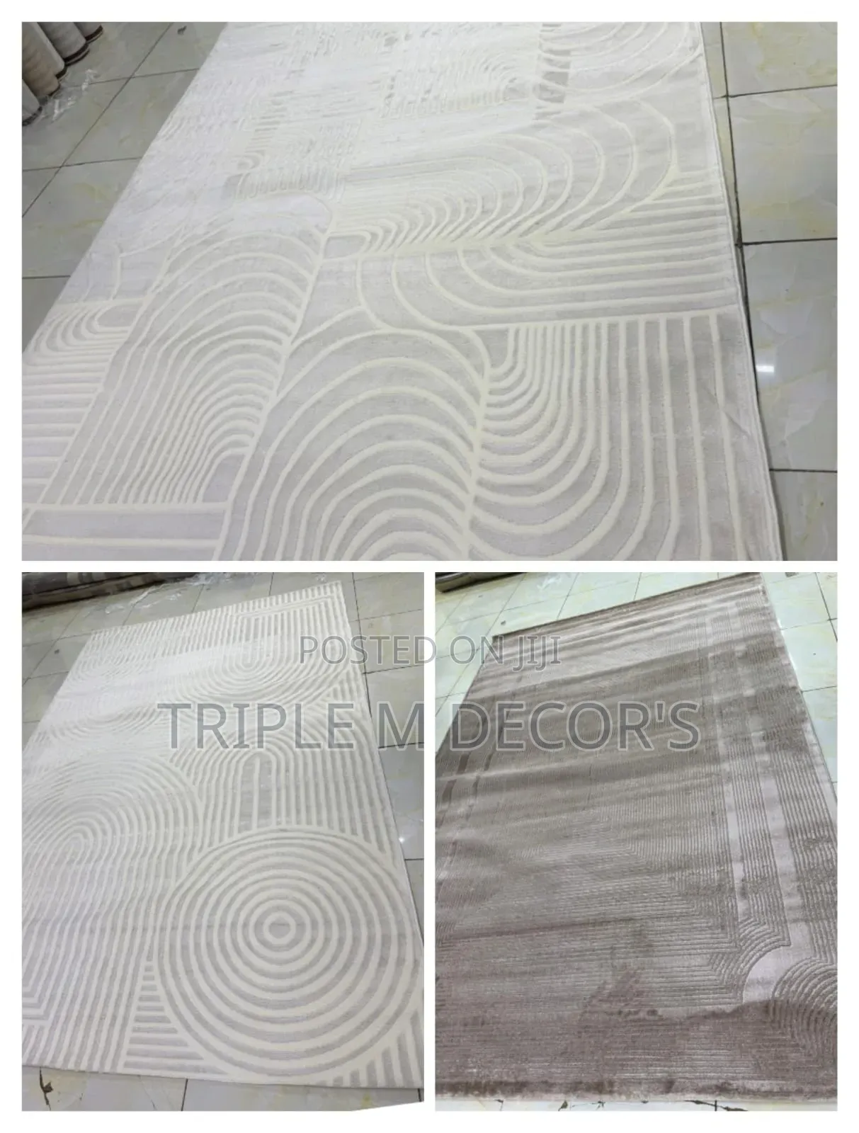 Premium Living Rooms Apple 5 by 8 Carpet