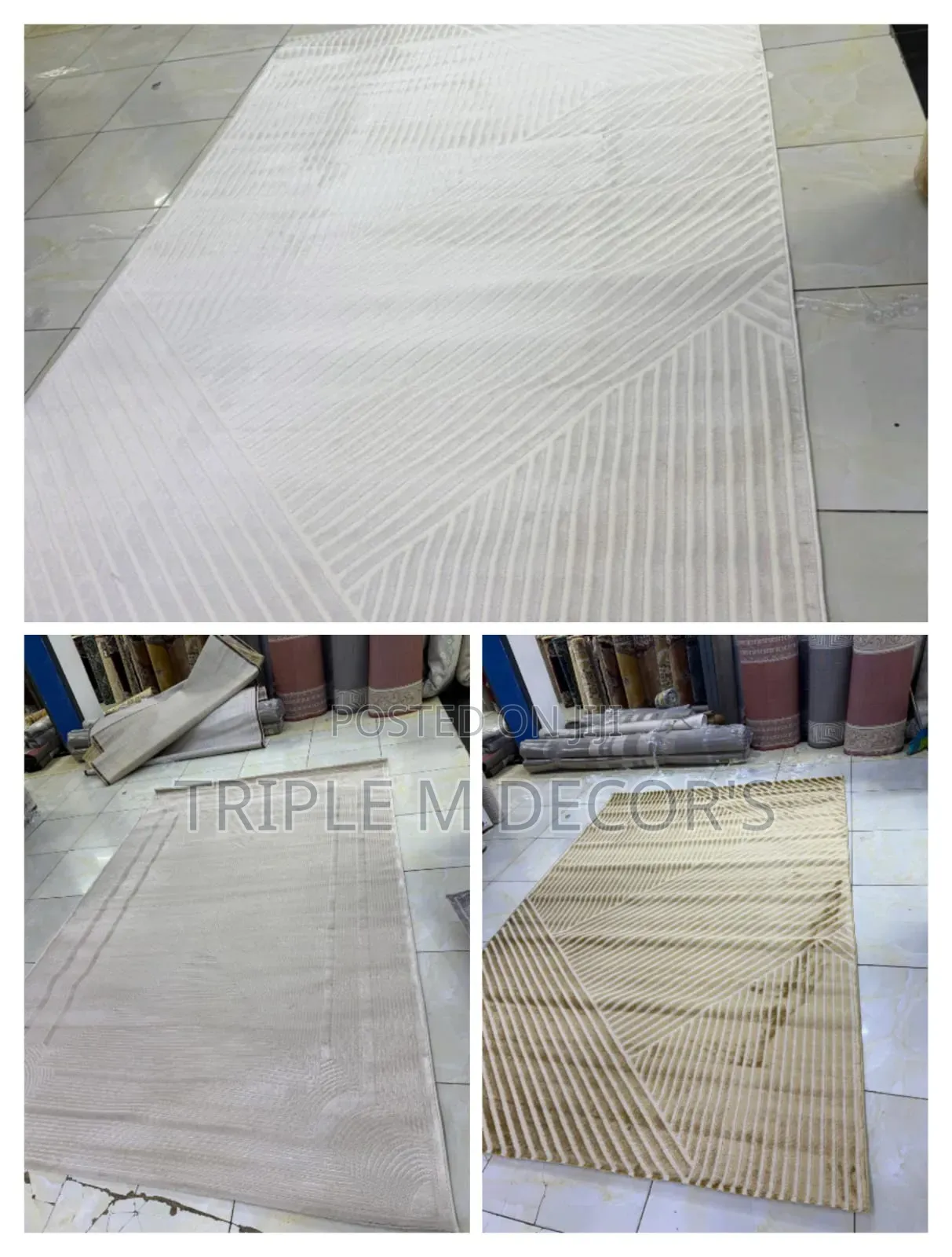Premium Living Rooms Apple 5 by 8 Carpet