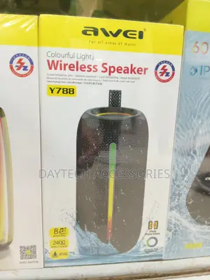 Awei Y788 Portable Outdoor Bluetooth Speaker - Black