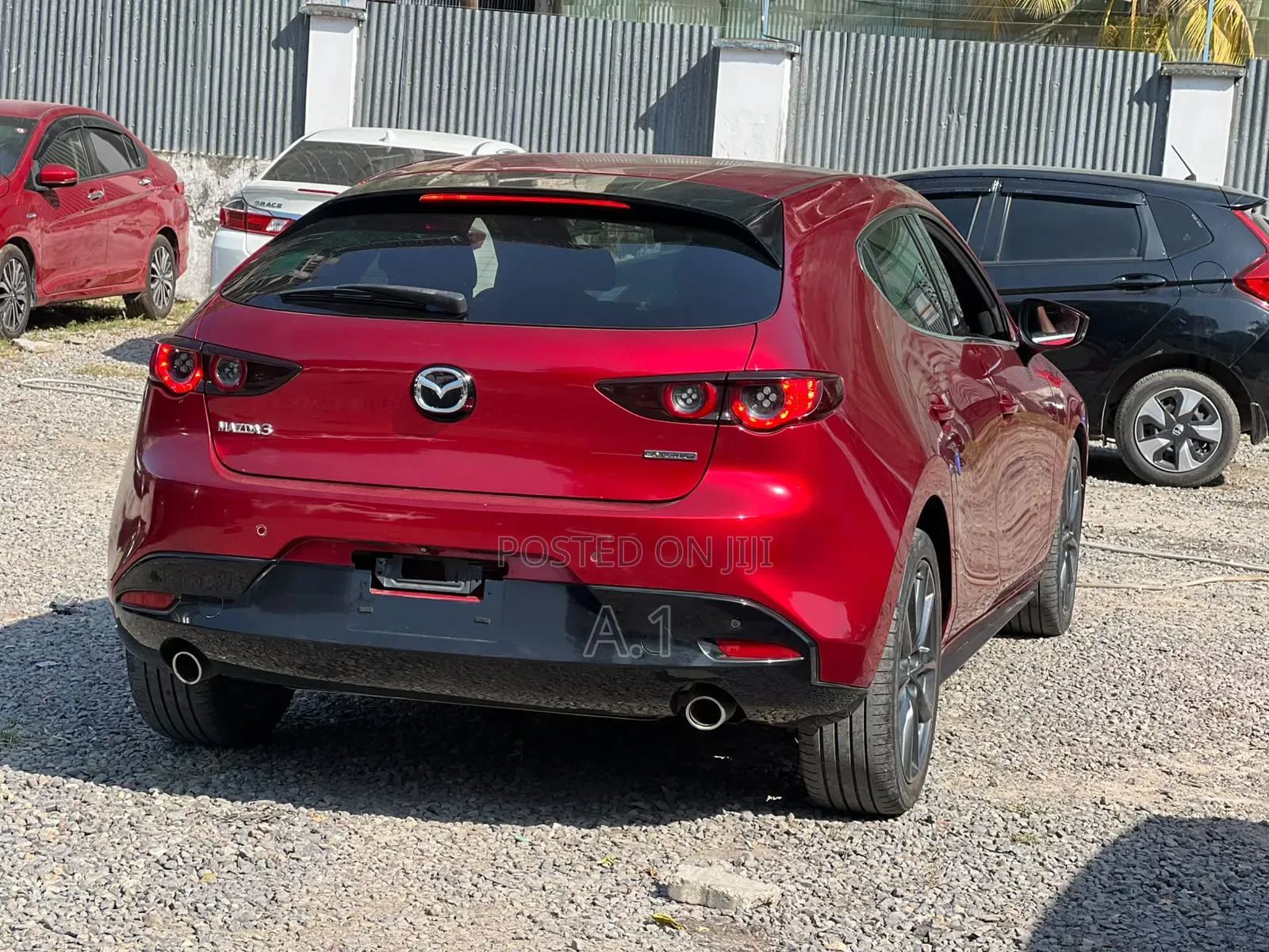 Mazda 3 2019 Maroon