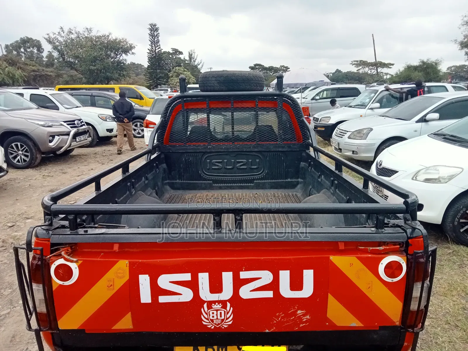 Isuzu D-MAX 2010 Red