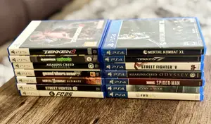 PS5 Slim 1TB Disc Edition + 2 Controllers + 14 Games [Preowned 1 Mnth]