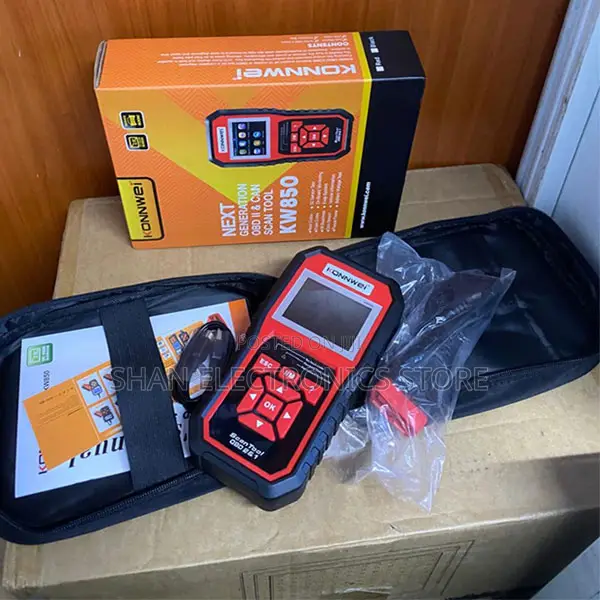 Plug-and-Play Powerful KW850 Professional OBD2 Scanner for All OBDII