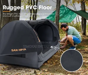 San Hima Single Air Swag Camping Swags Dome Tent Free Standing