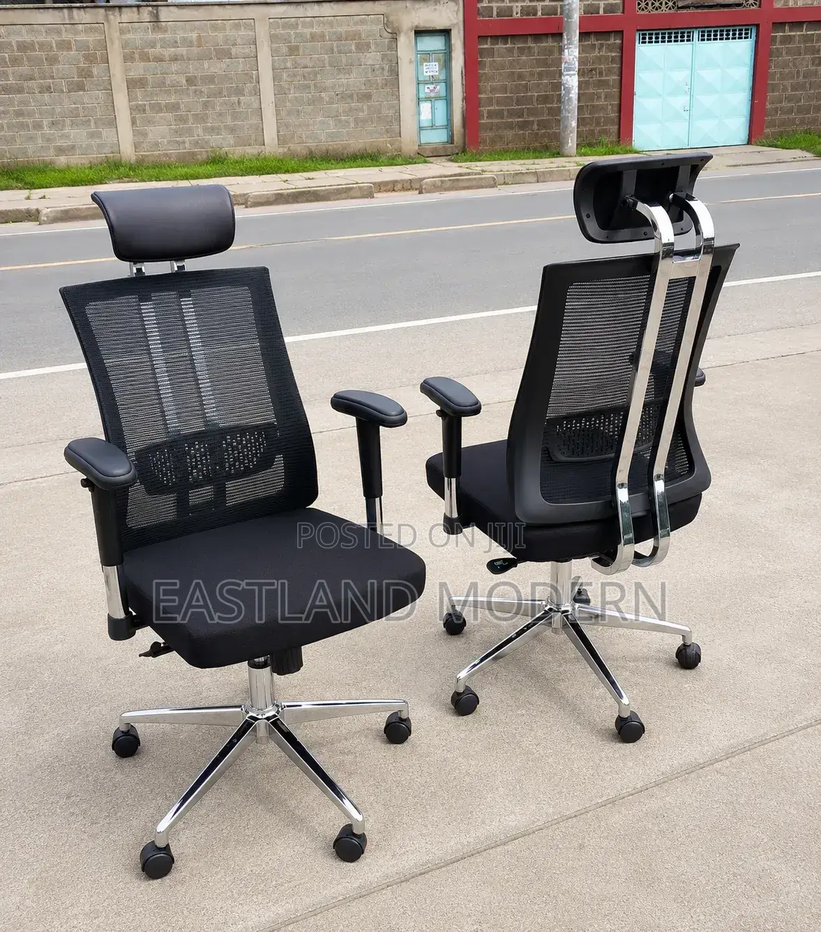 Adjustable Executive Office Chair With Lumbar Support