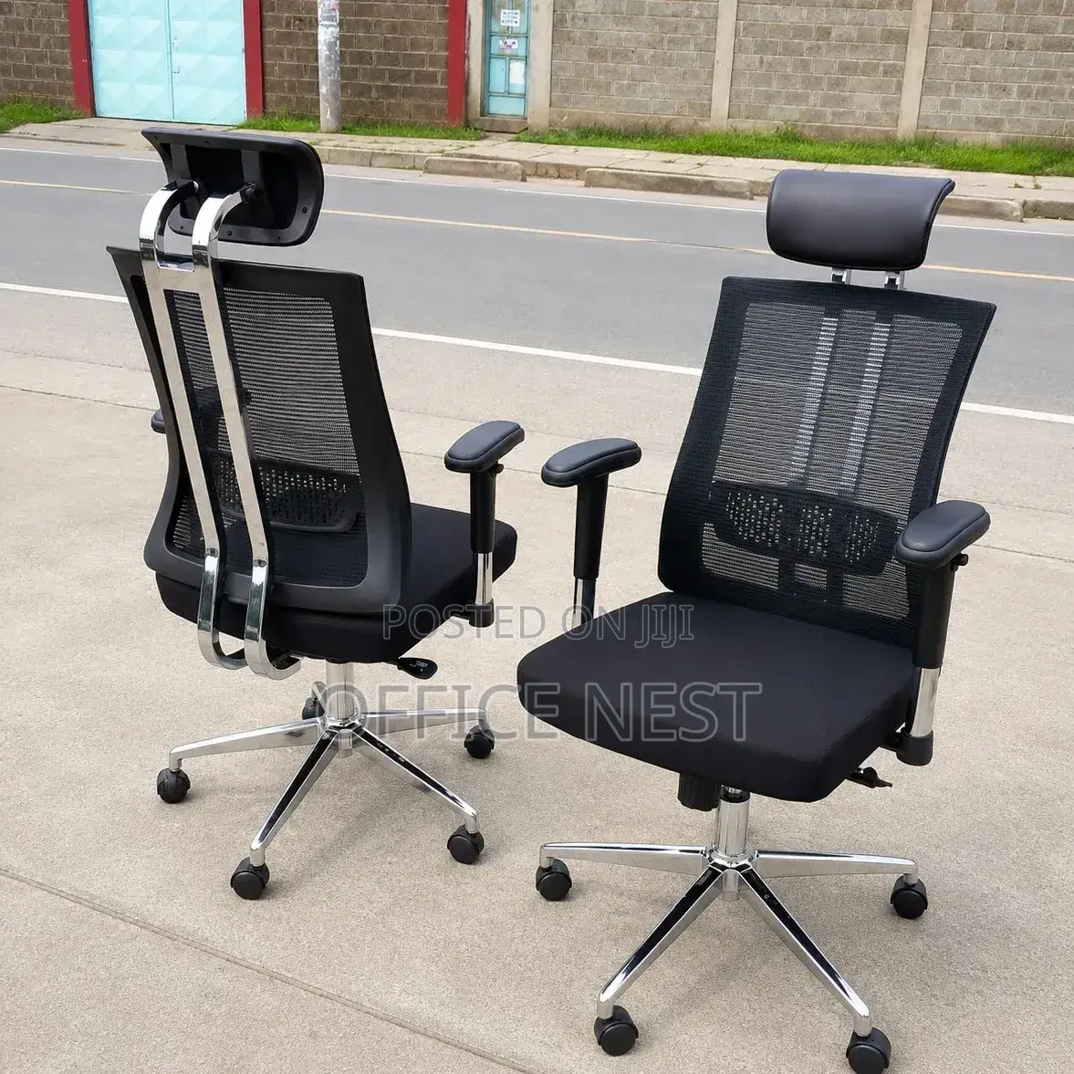 Adjustable Executive Office Chair With Lumbar Support