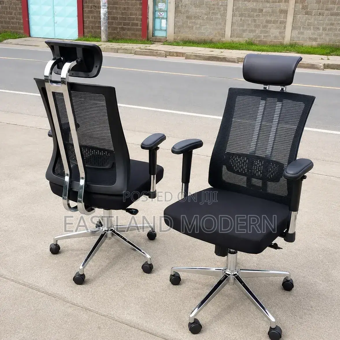 Adjustable Executive Office Chair With Lumbar Support