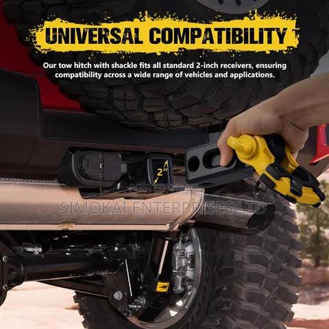 BUNKER INDUST 3/4" D Ring Shackle Hitch Receiver With Trailer Hitch - thumbnail 5