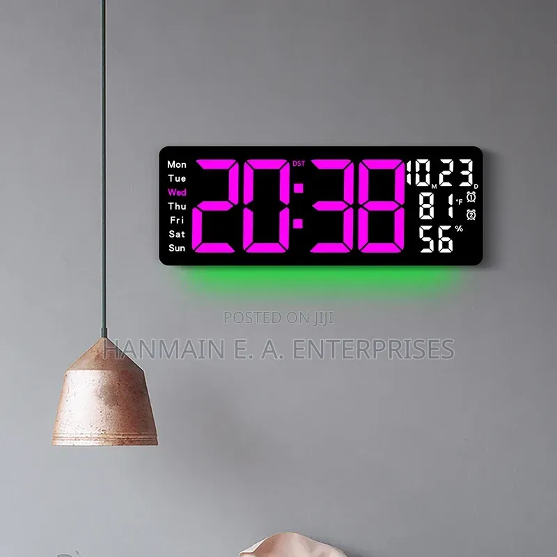 Led Digital Wall Clock
