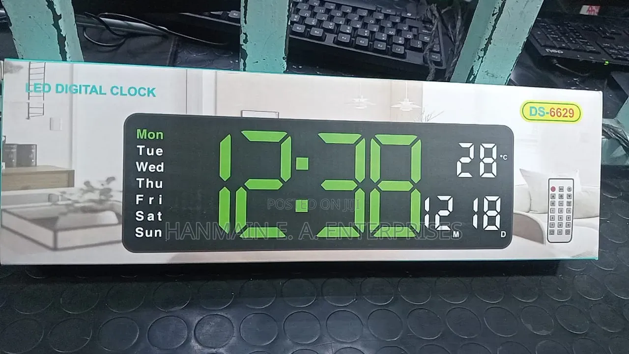 Led Digital Wall Clock