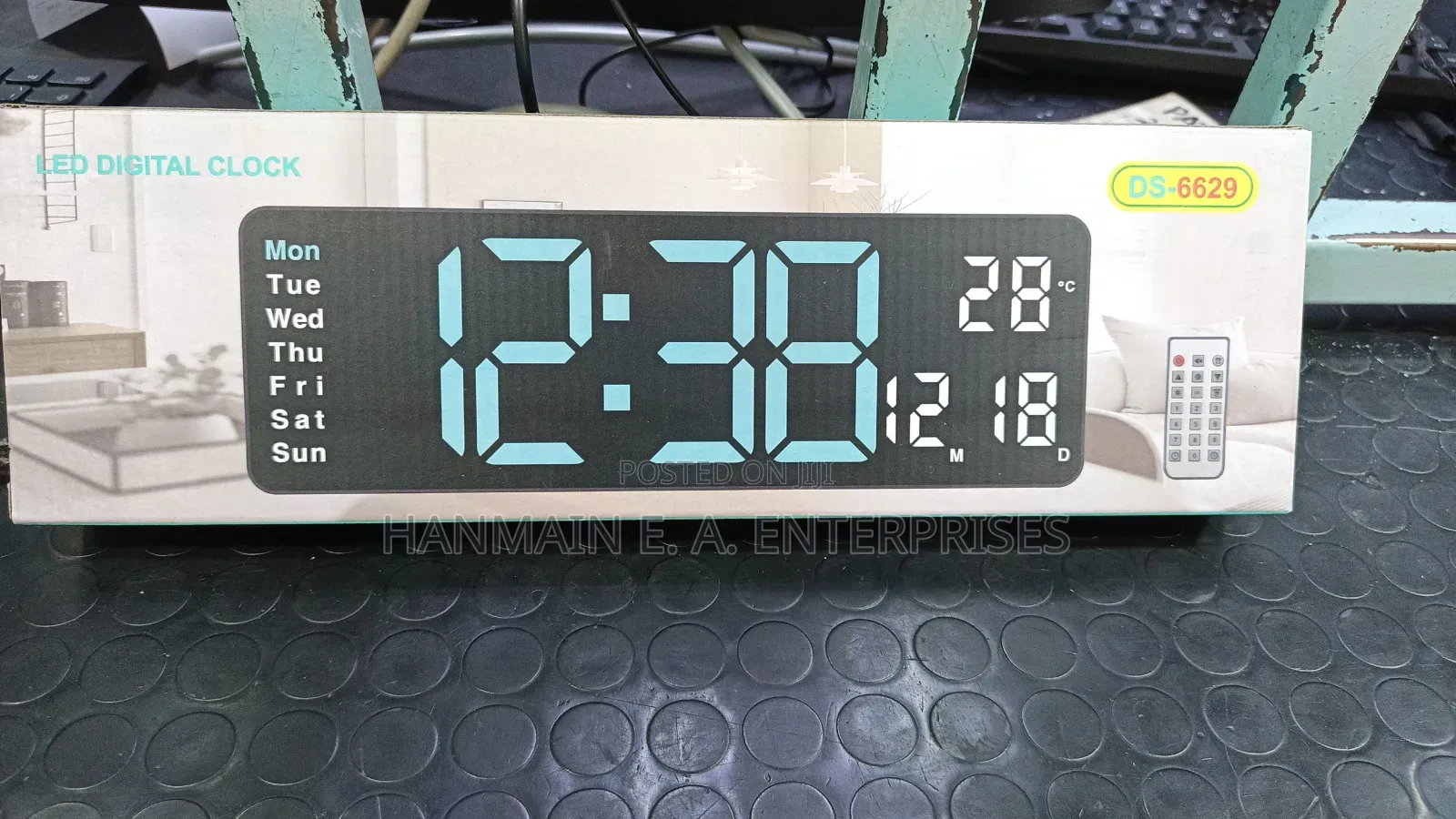 Led Digital Wall Clock