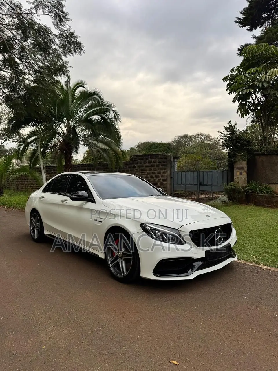 Mercedes-Benz C63 2016 White