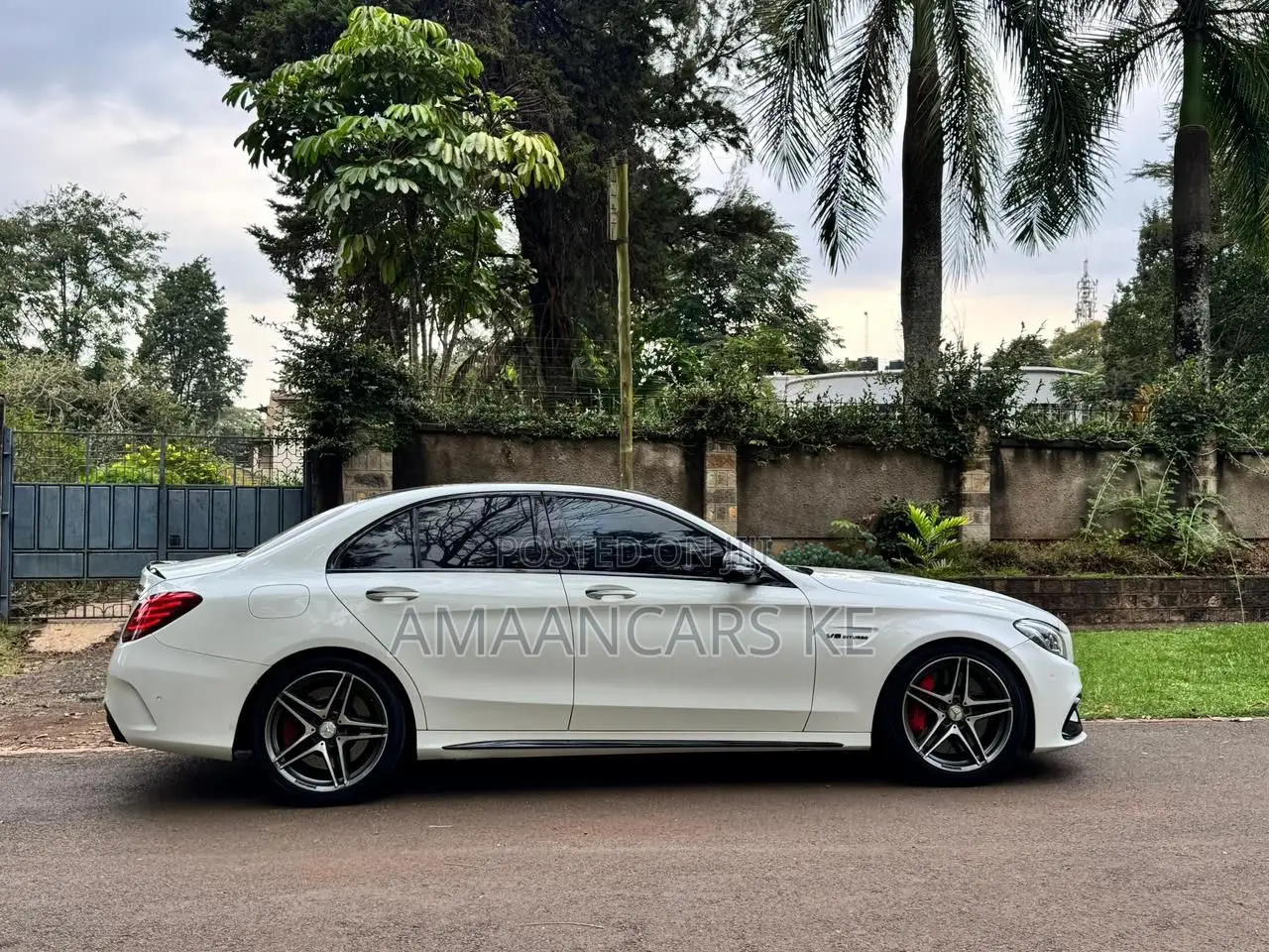 Mercedes-Benz C63 2016 White