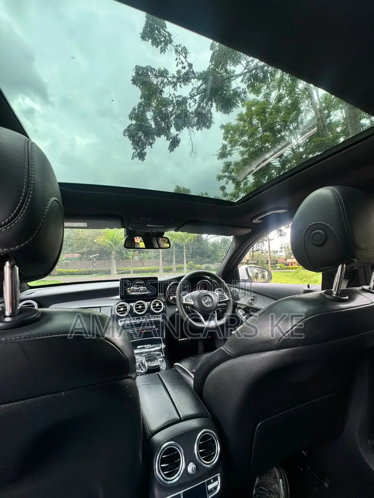 Mercedes-Benz C63 2016 White