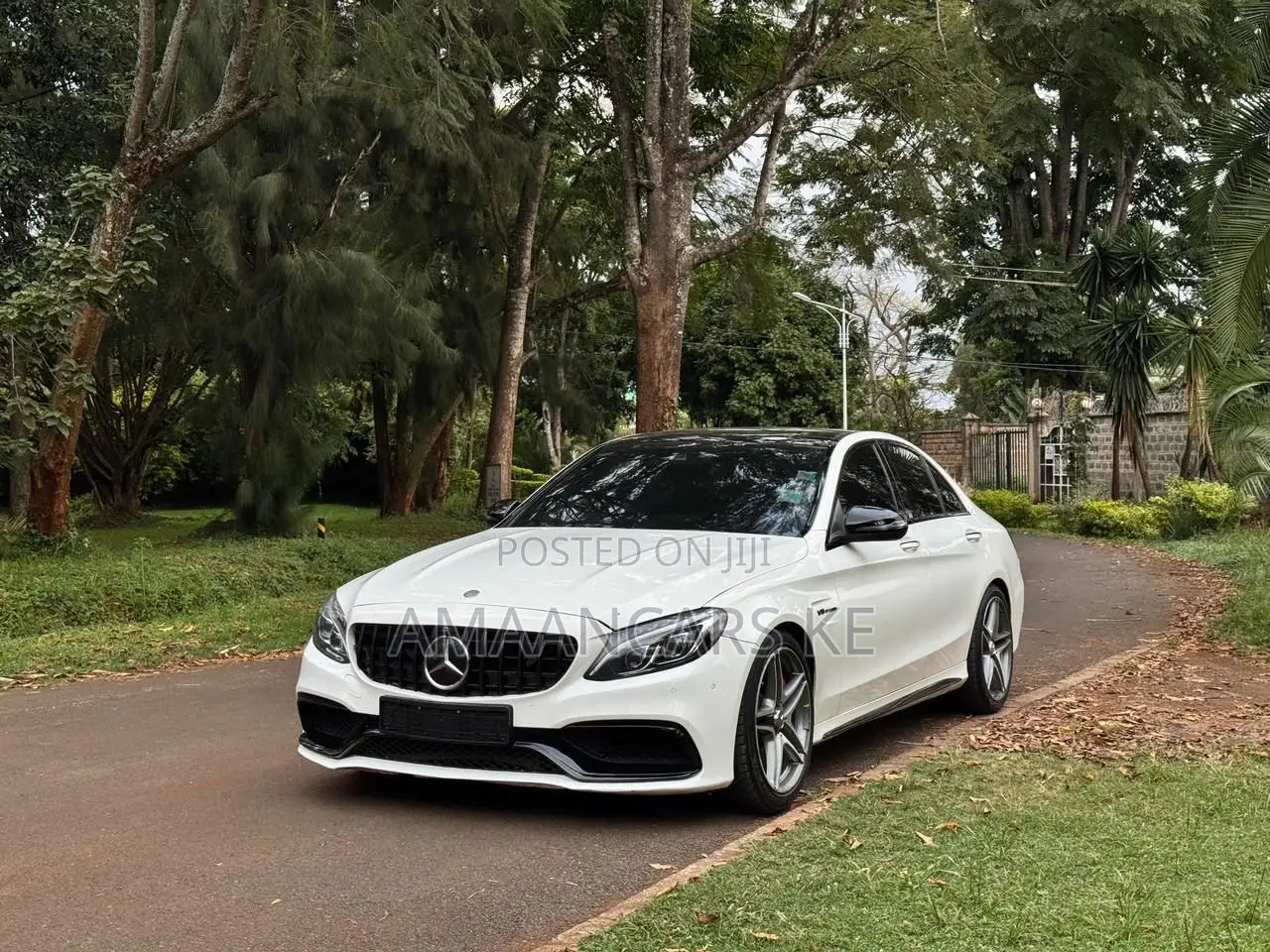 Mercedes-Benz C63 2016 White