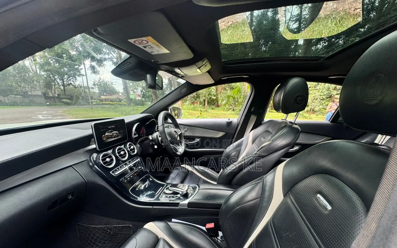 Mercedes-Benz C63 2016 White