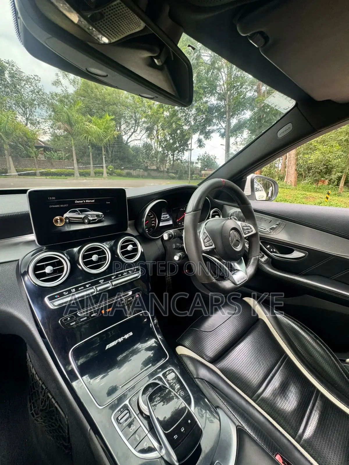 Mercedes-Benz C63 2016 White