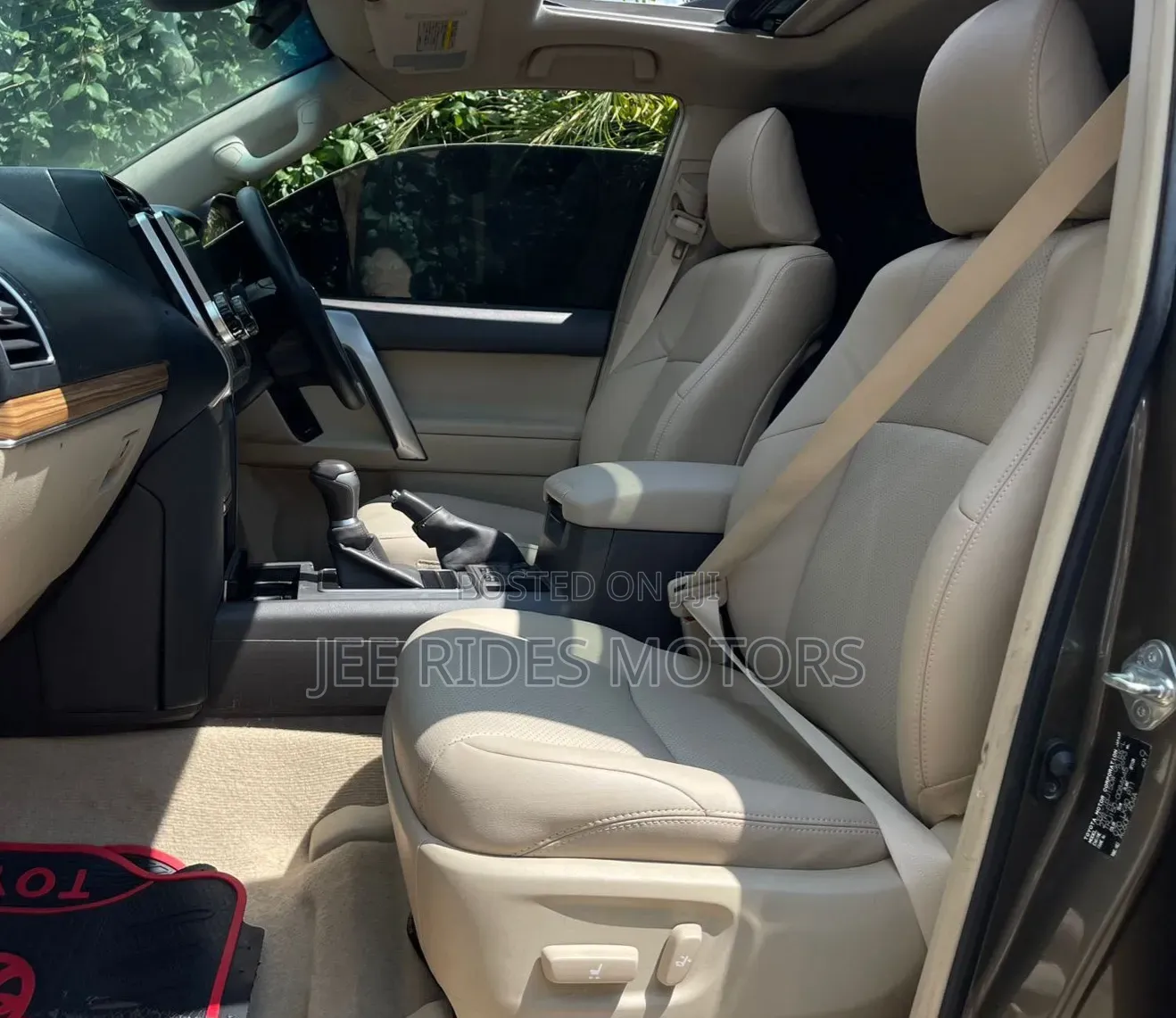 Toyota Land Cruiser Prado 2018 Brown