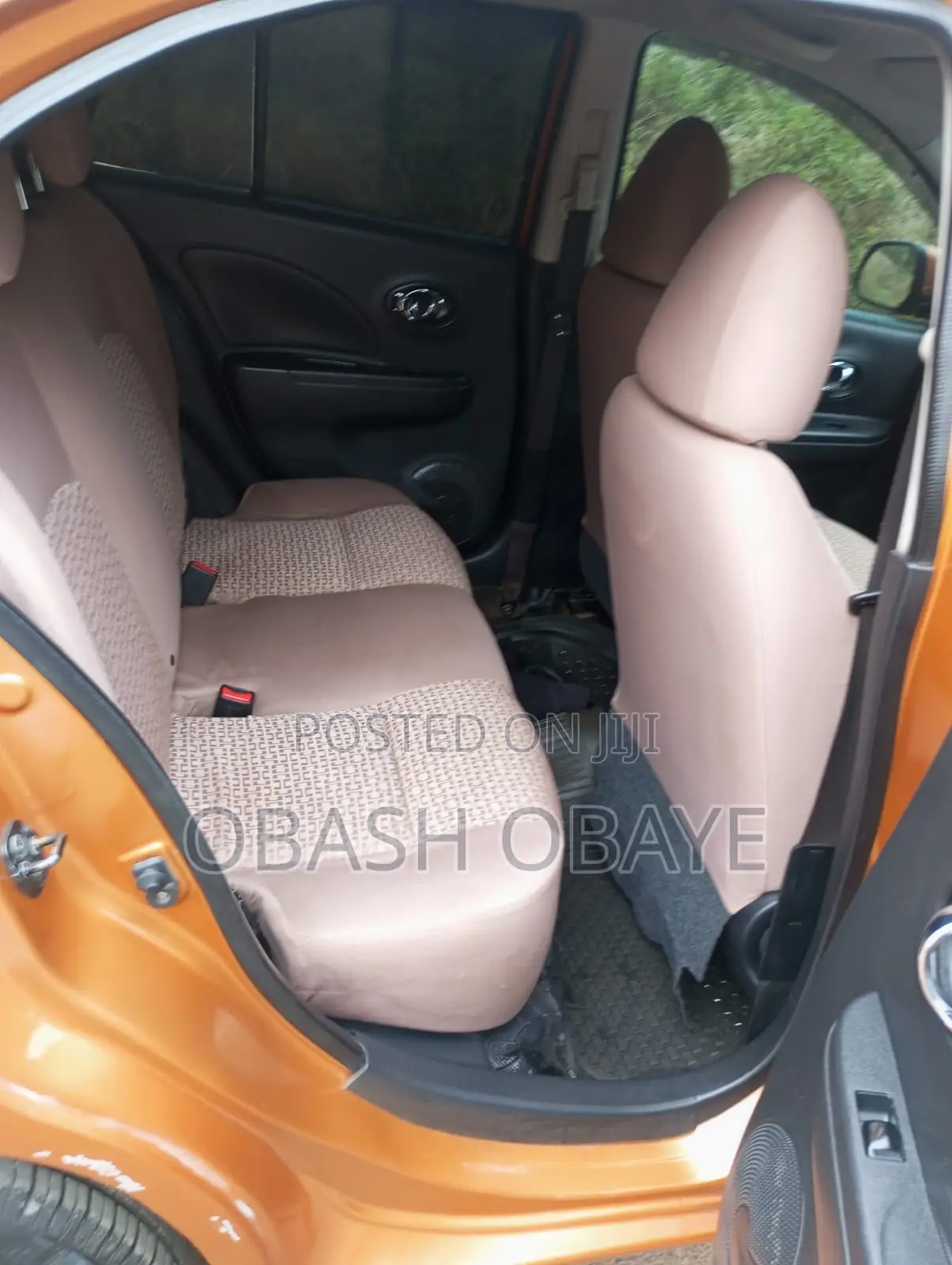 Nissan March 2013 Orange