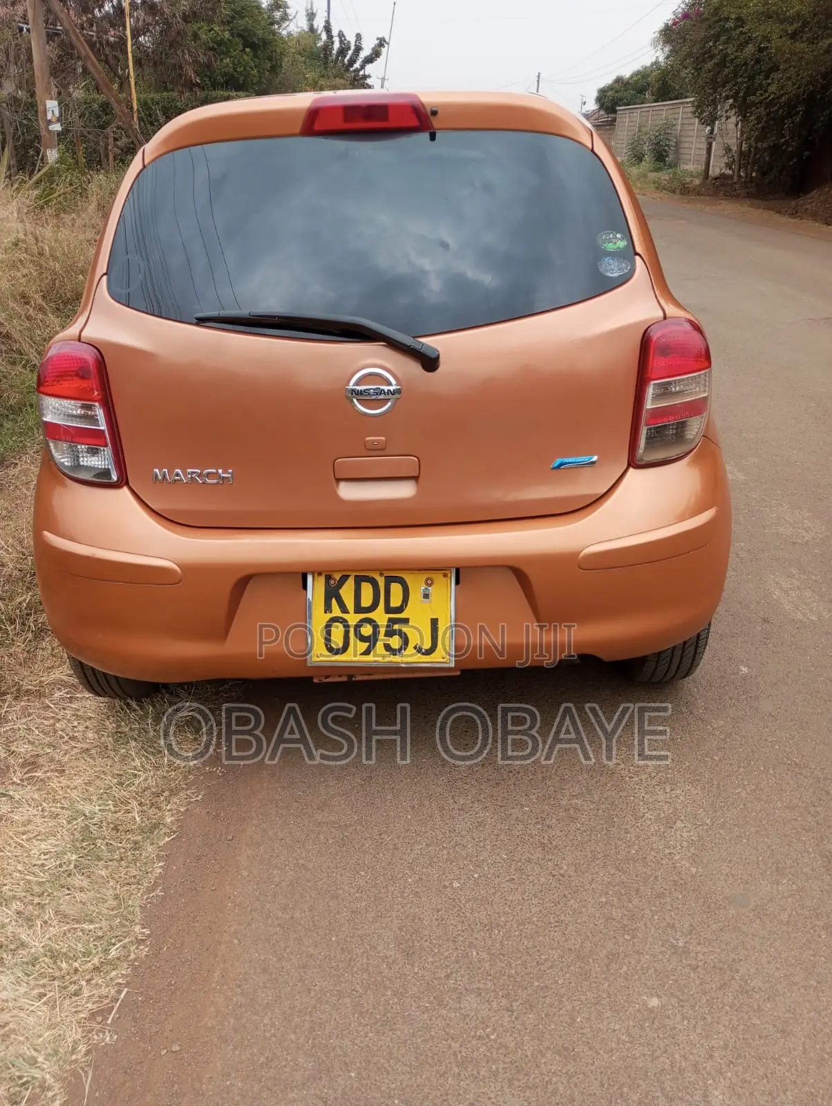Nissan March 2013 Orange