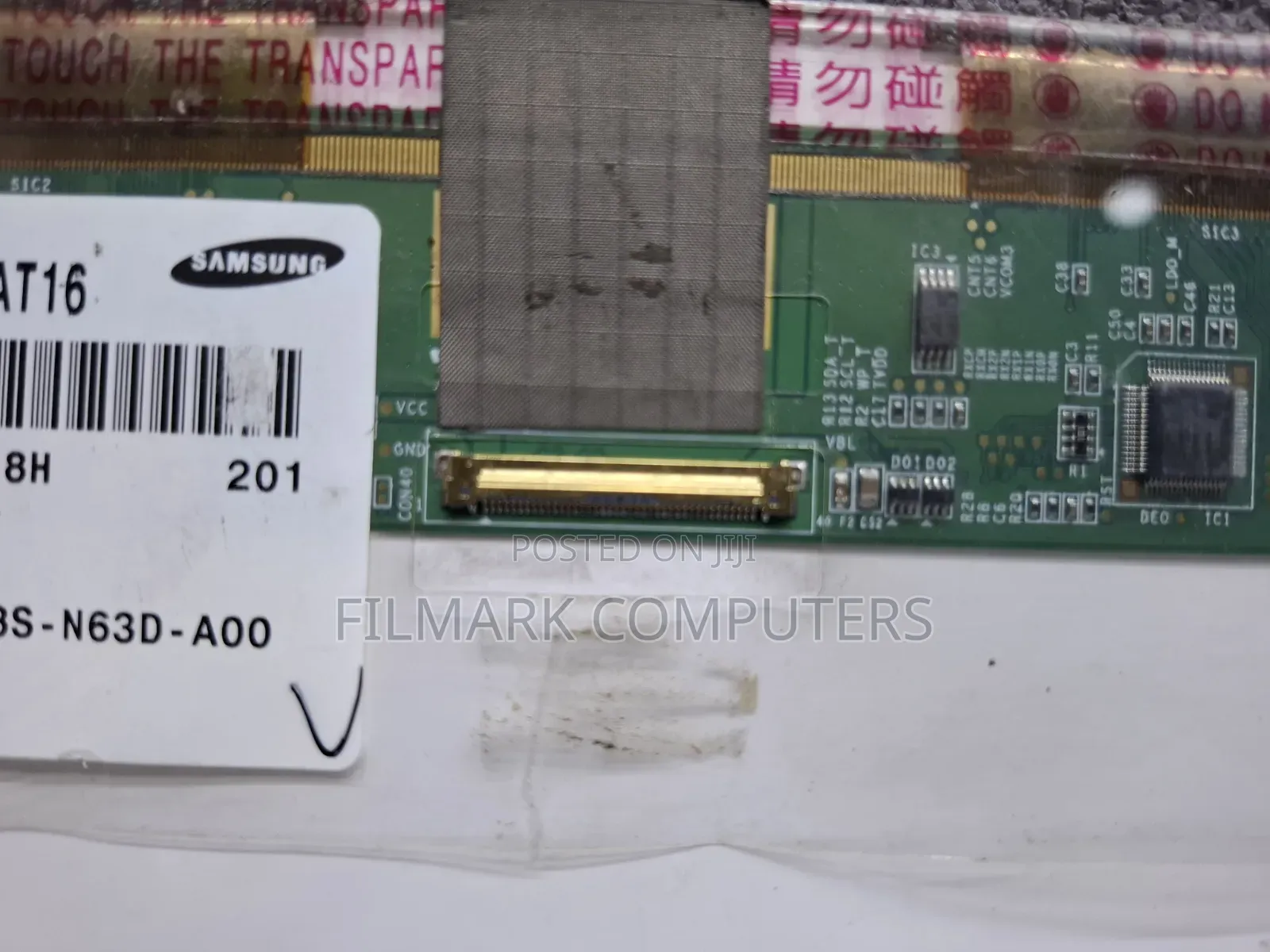 Samsung HJ387 0HJ387 14" 40 Pin 1366x768 HD LCD Screen Panel