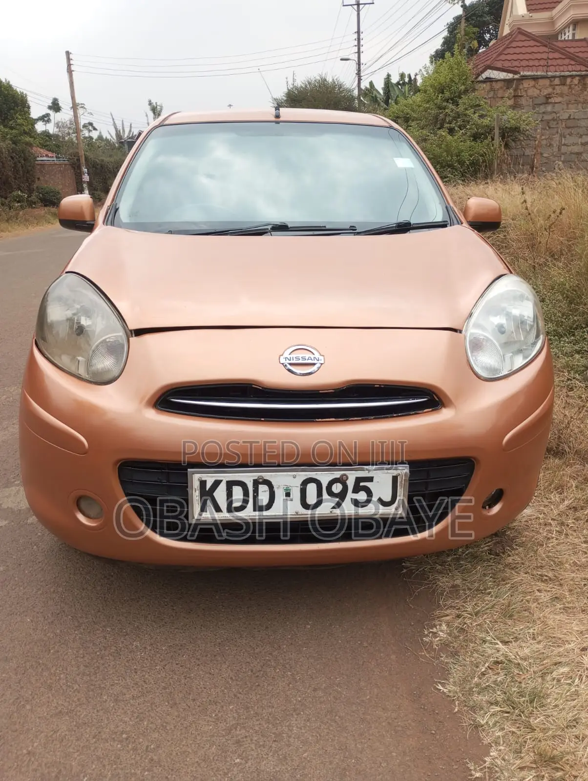 Nissan March 2013 Orange