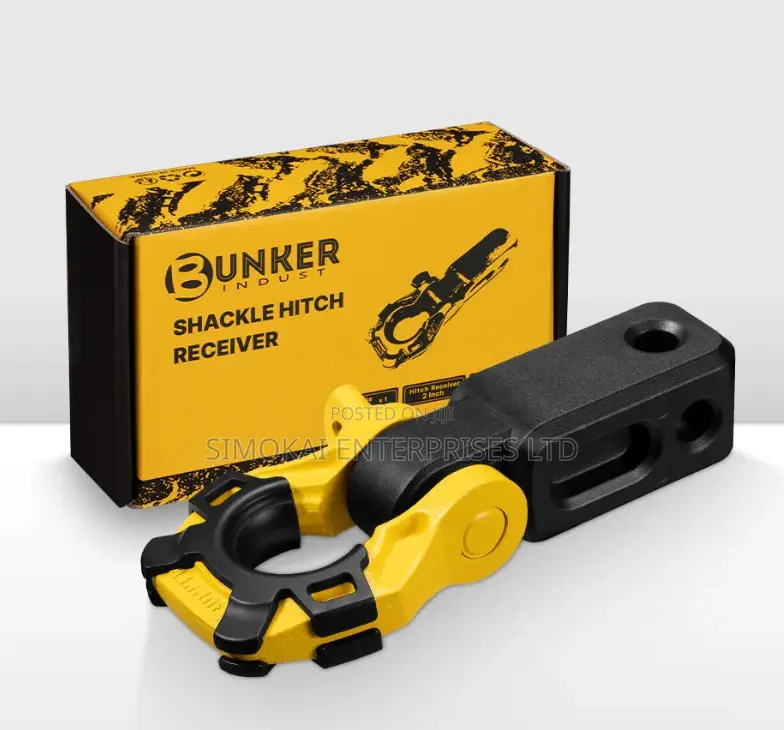 BUNKER INDUST 3/4" D Ring Shackle Hitch Receiver With Trailer Hitch