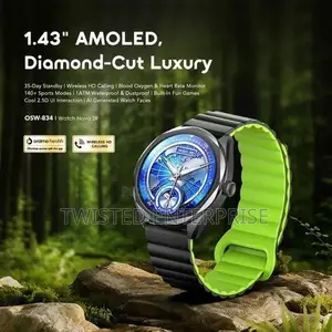 Oraimo Watch Nova 2r – 100+ Sports Modes, Ip68 Waterproof Smart Watch