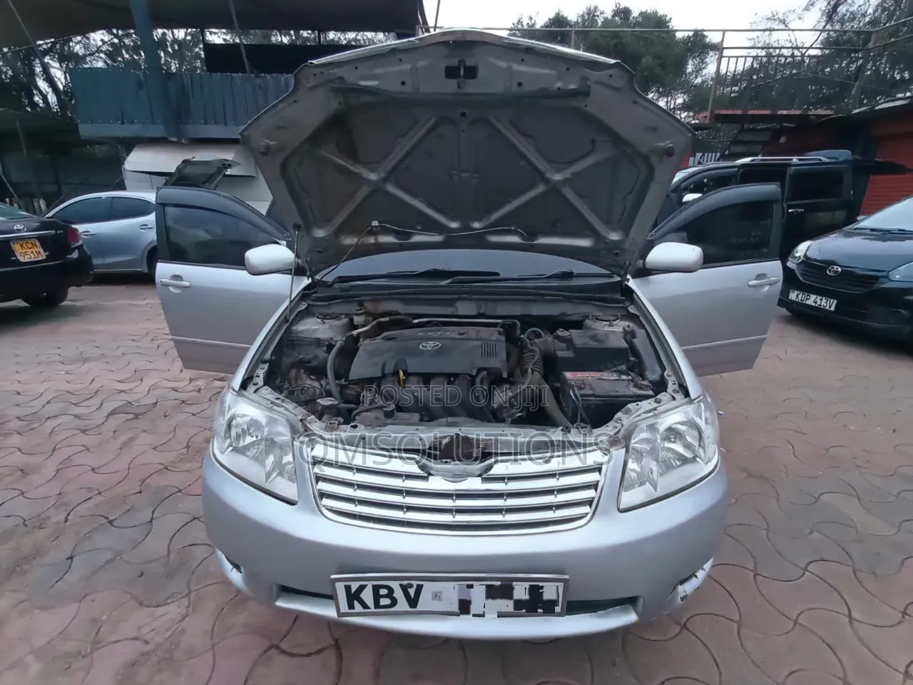 Toyota Corolla Fielder 2006 Silver