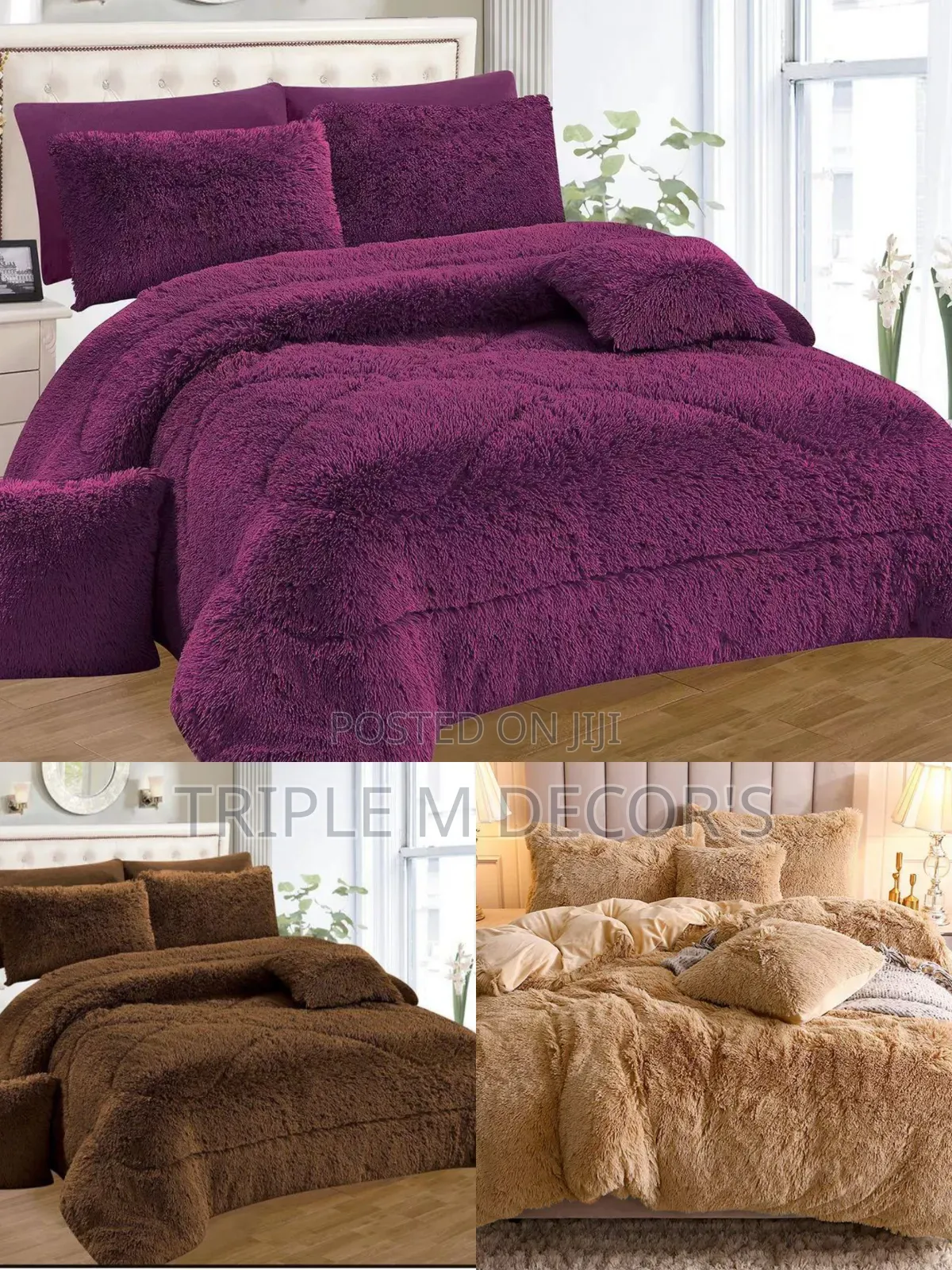 Stylish Modern Soft 6 by 7 Fluffy Duvets