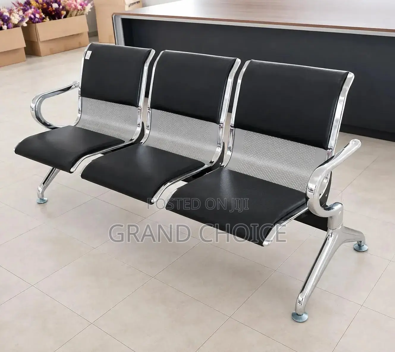 3 Seater Airport Waiting Chair